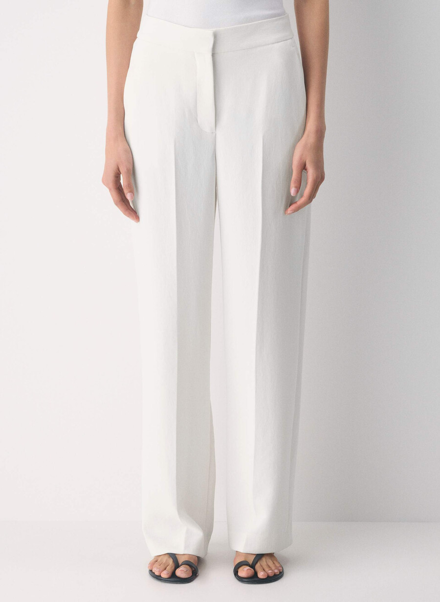 die limitless pant - crepette light birch