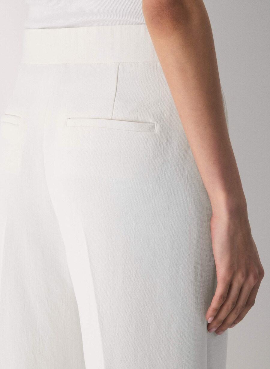 die limitless pant - crepette light birch