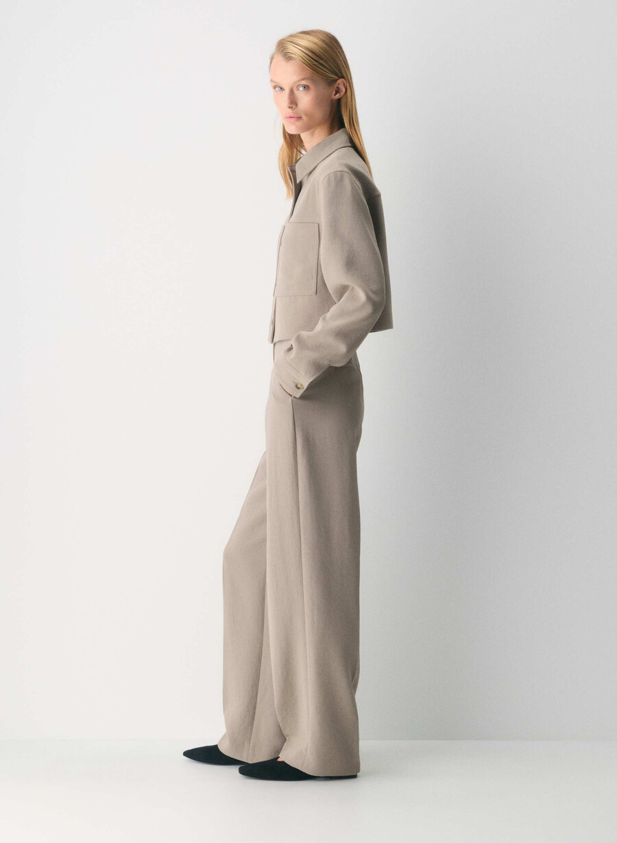 die limitless pant - crepette nomad taupe