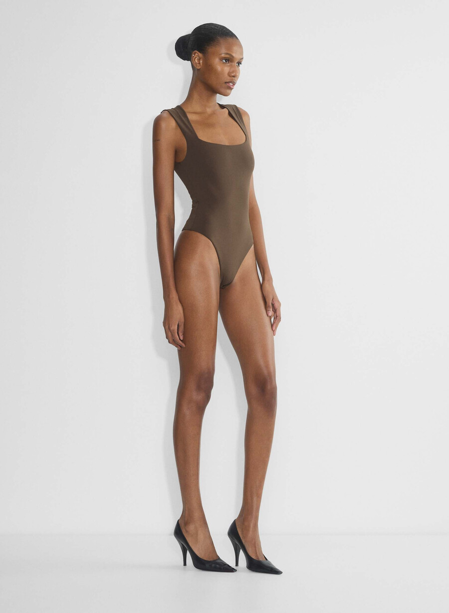 original contour esteem bodysuit rich mocha brown