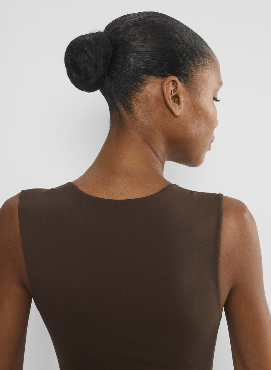 original contour esteem bodysuit rich mocha brown