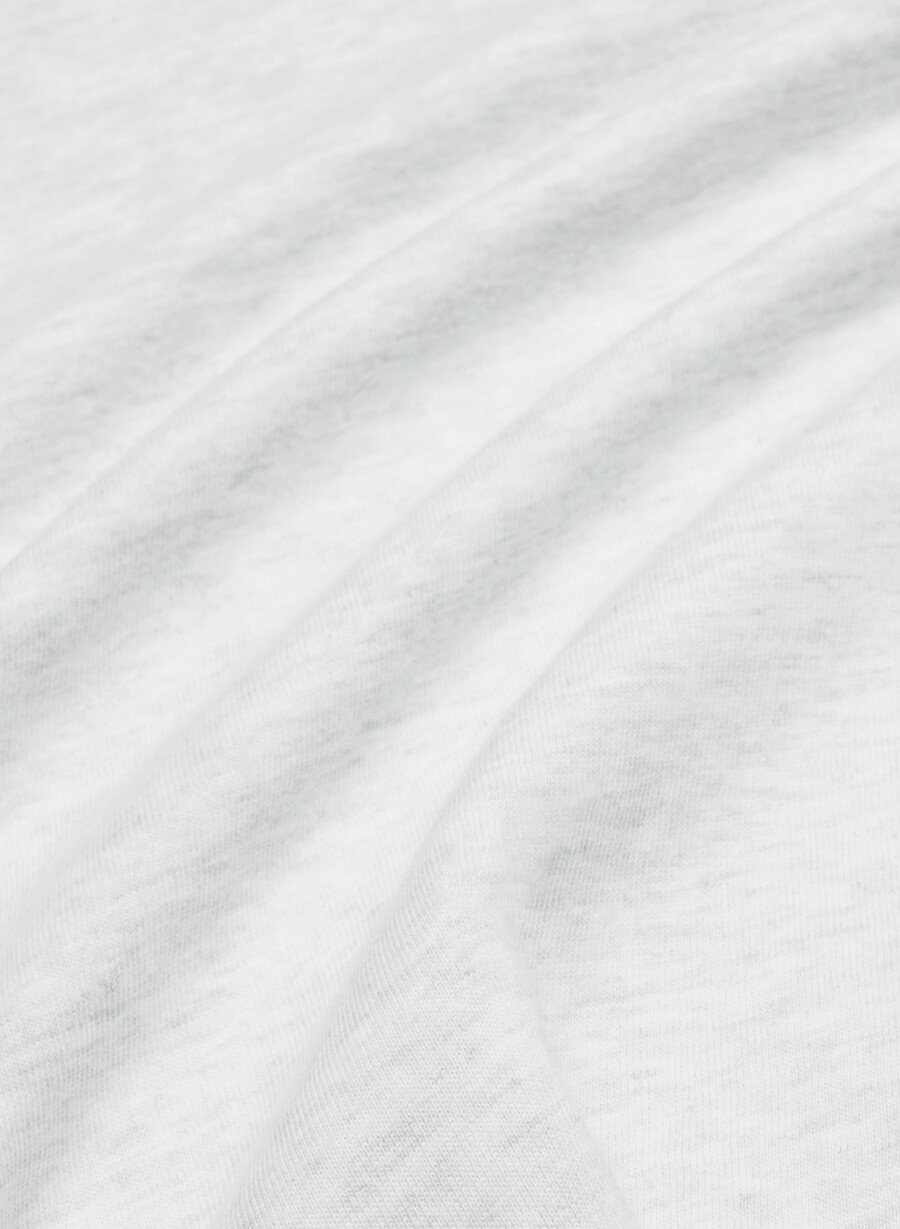 soft feels bike-short t-shirt heather cloud white