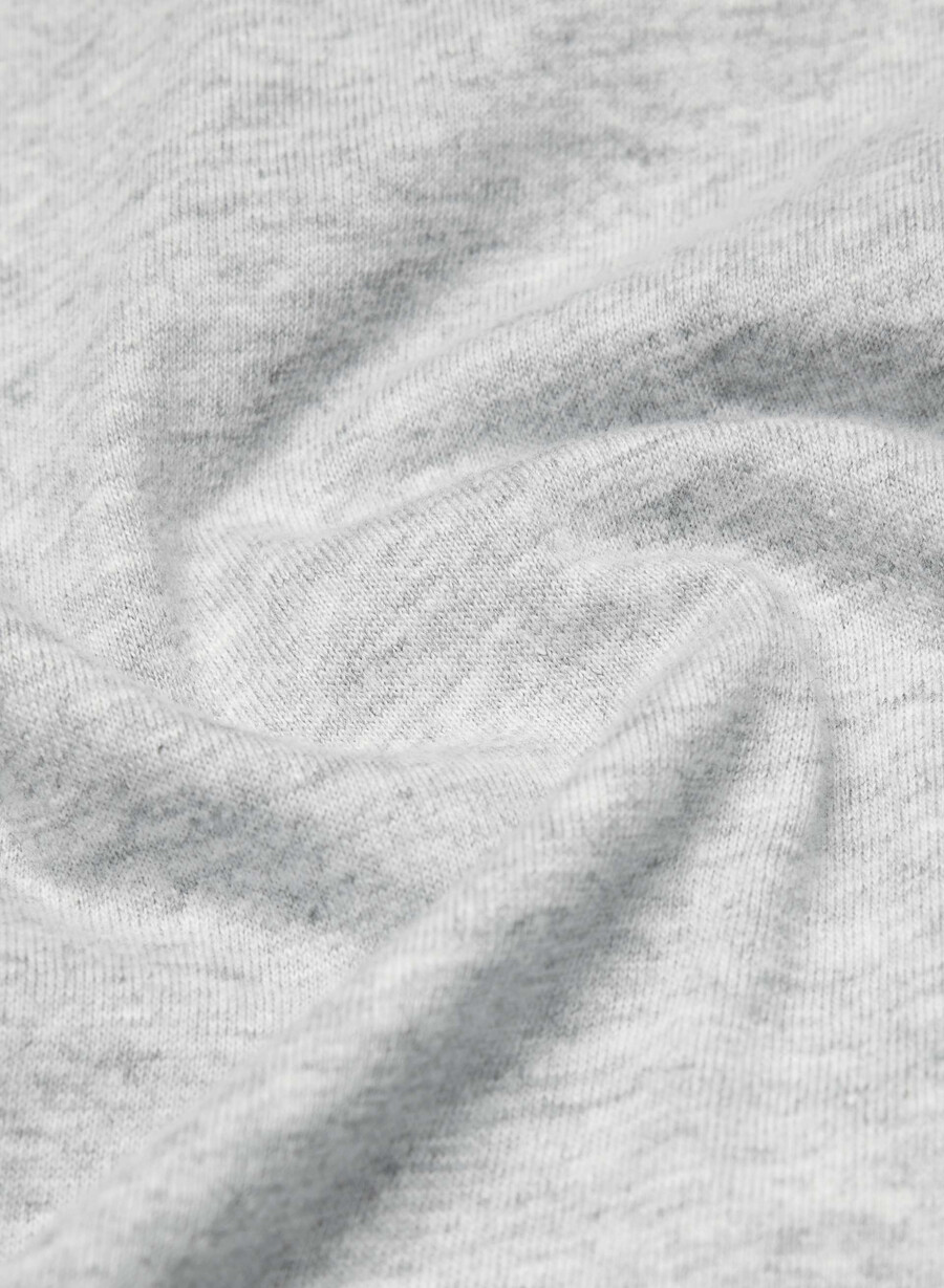 soft feels bike-short t-shirt heather chrome