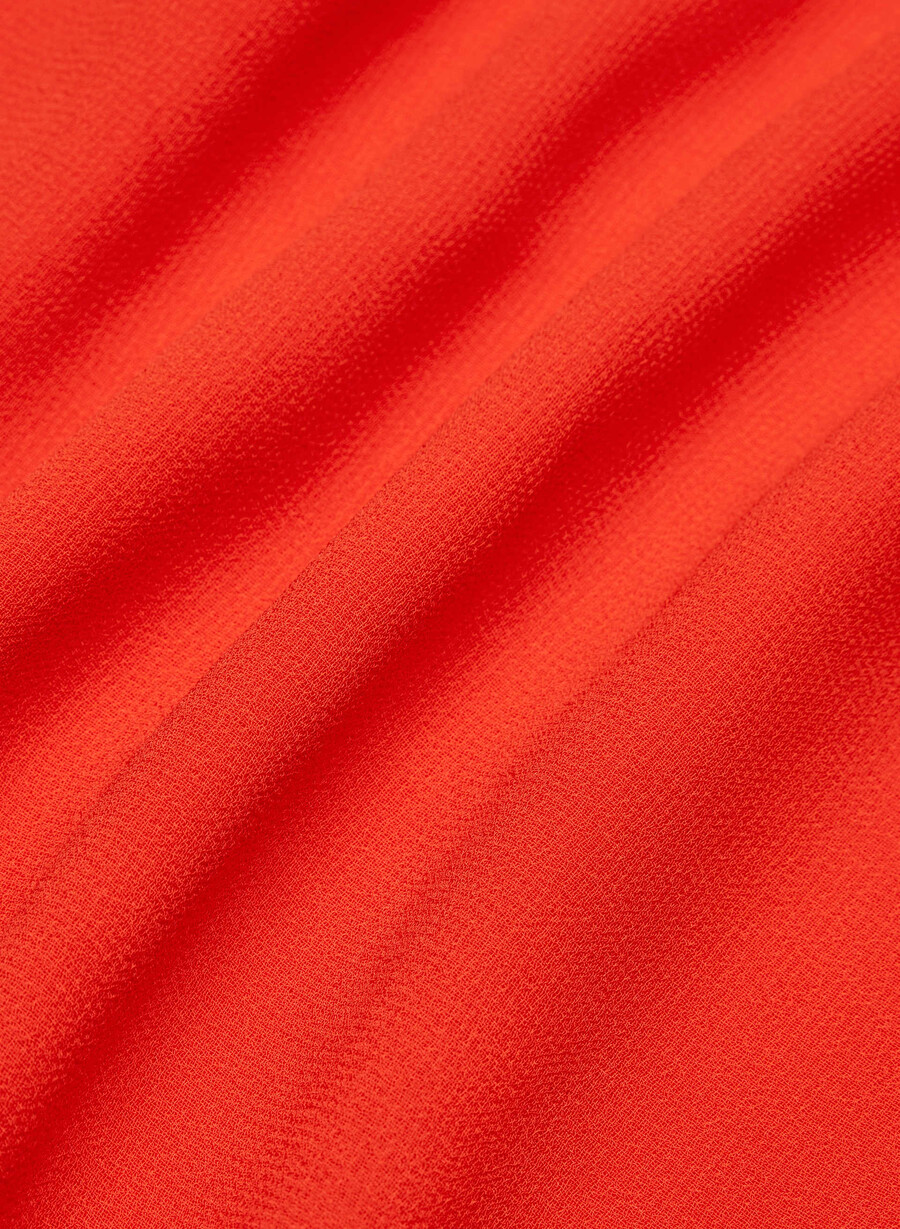 verlobungskleid poppy red