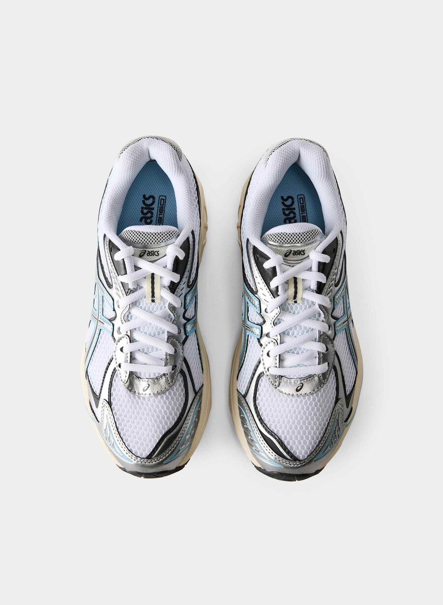 asics gt-2160 weiss blau reines silber