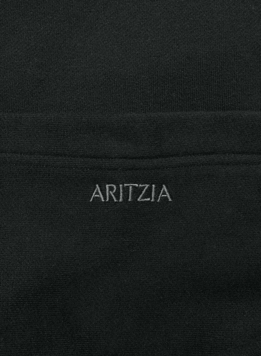 kuscheliger sweatfleece-hoodie schwarz