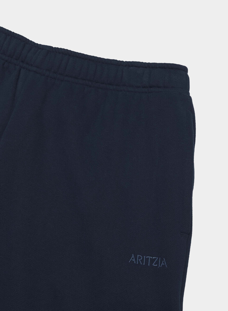 gemütliche mega cargo sweatfleece-sweatpant admiral