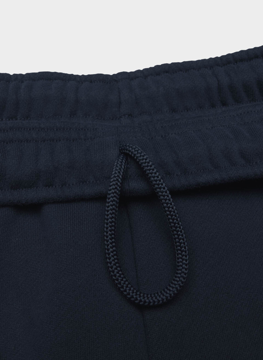 gemütliche mega cargo sweatfleece-sweatpant admiral