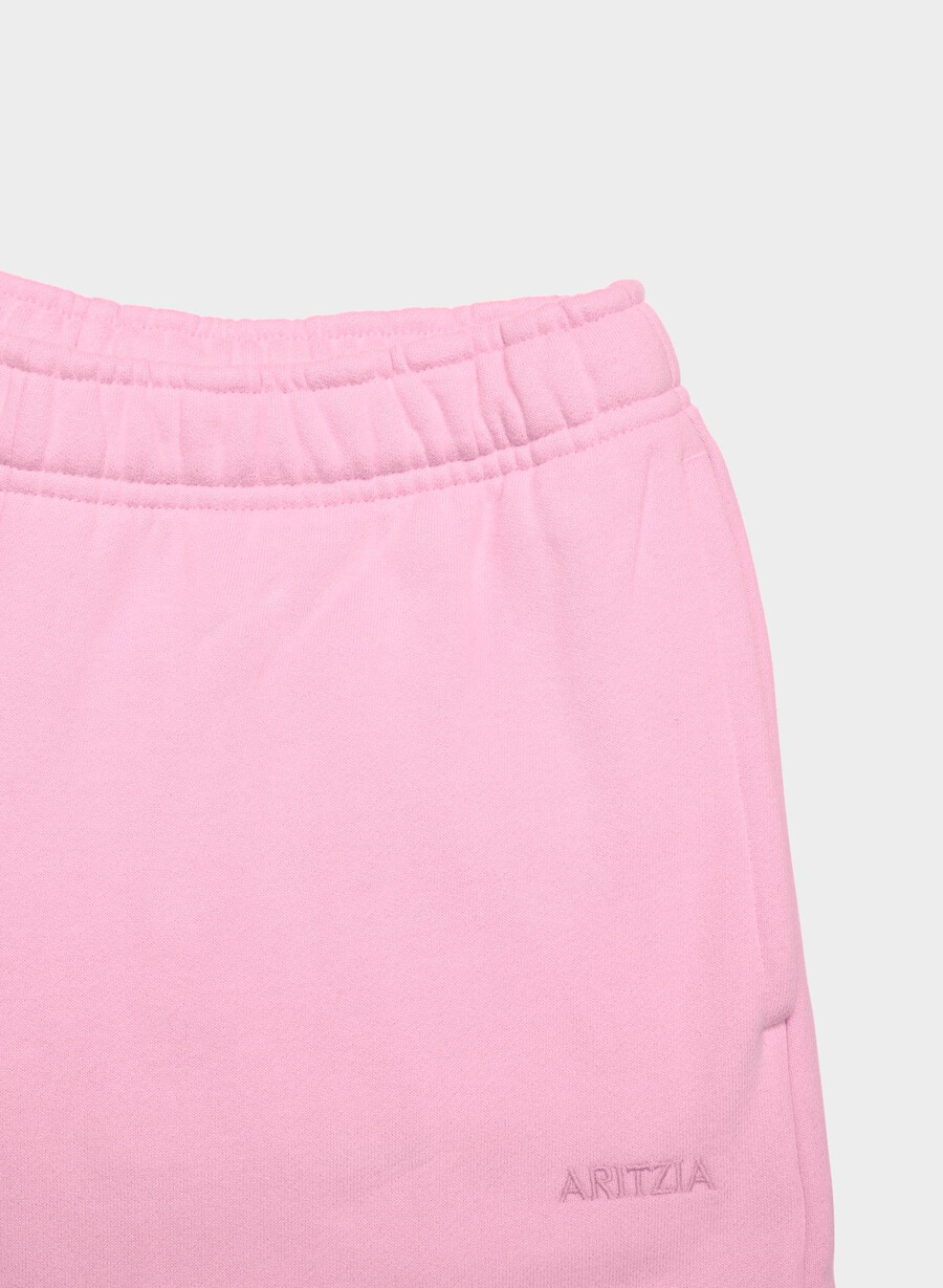 gemütliche mega cargo sweatfleece-sweatpants in morganitrosa