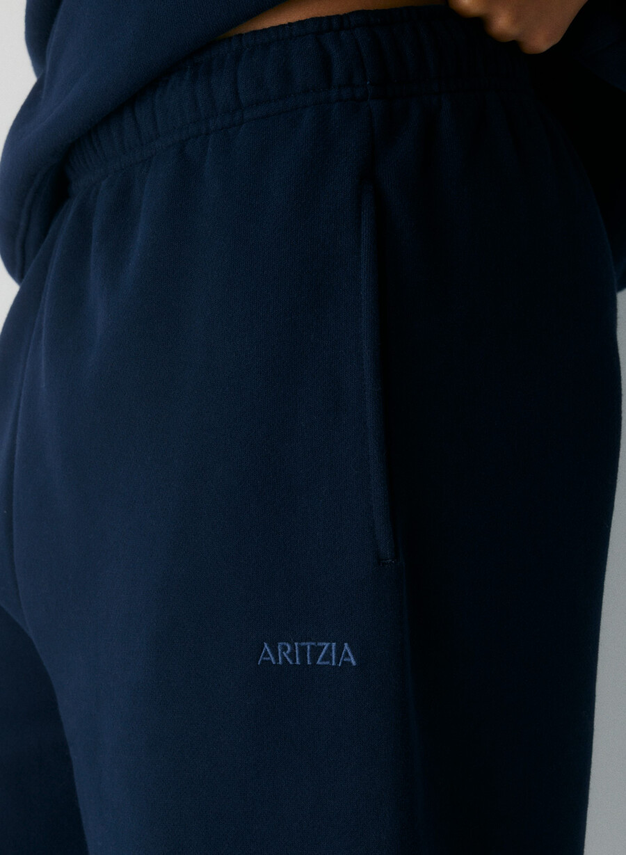 gemütliche mega-jogginghose aus sweatfleece admiral