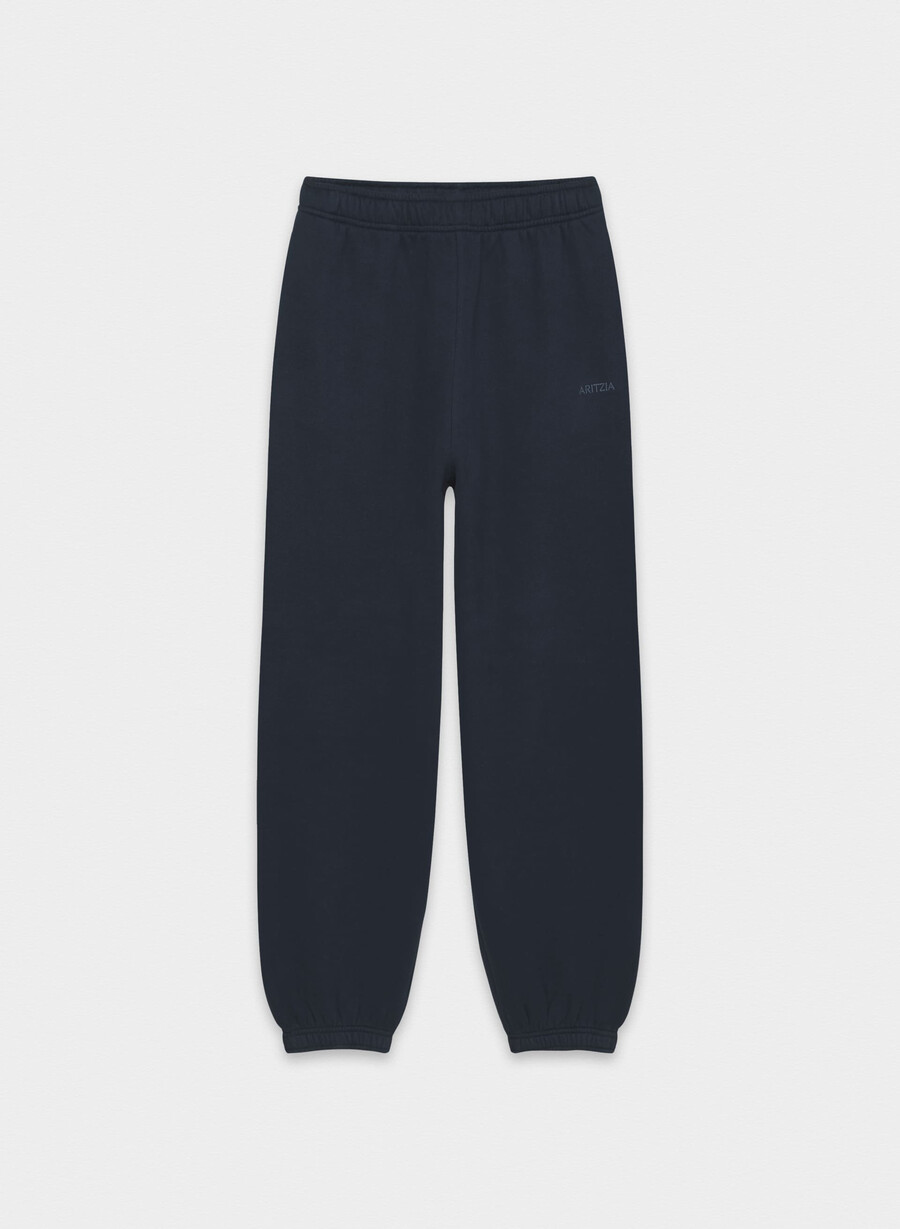 gemütliche mega-jogginghose aus sweatfleece admiral