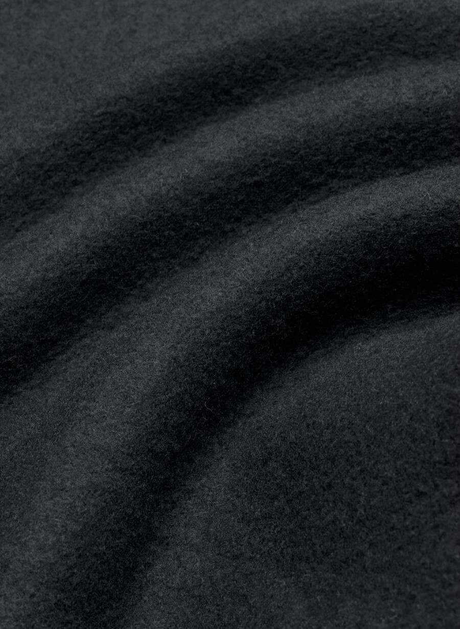gemütliche mega-jogginghose aus sweatfleece schwarz