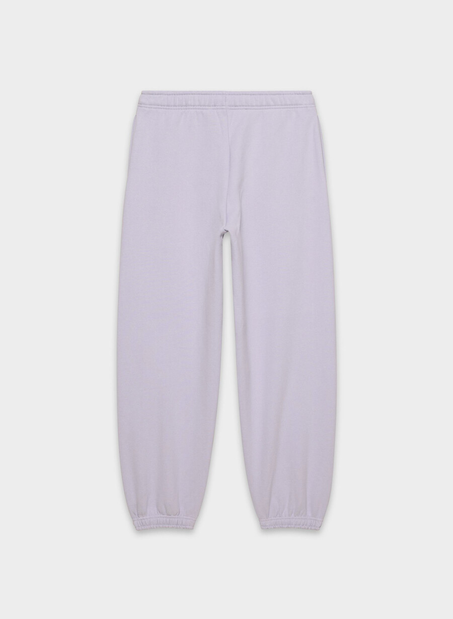gemütliche fleece-mega-jogginghose wildblower lila
