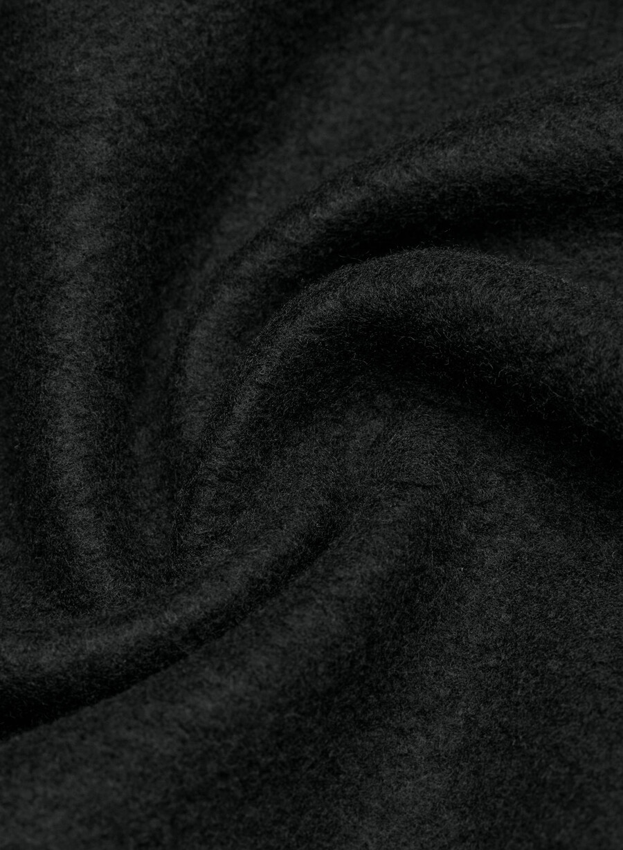 kuscheliger mega raglan hoodie aus sweatfleece schwarz