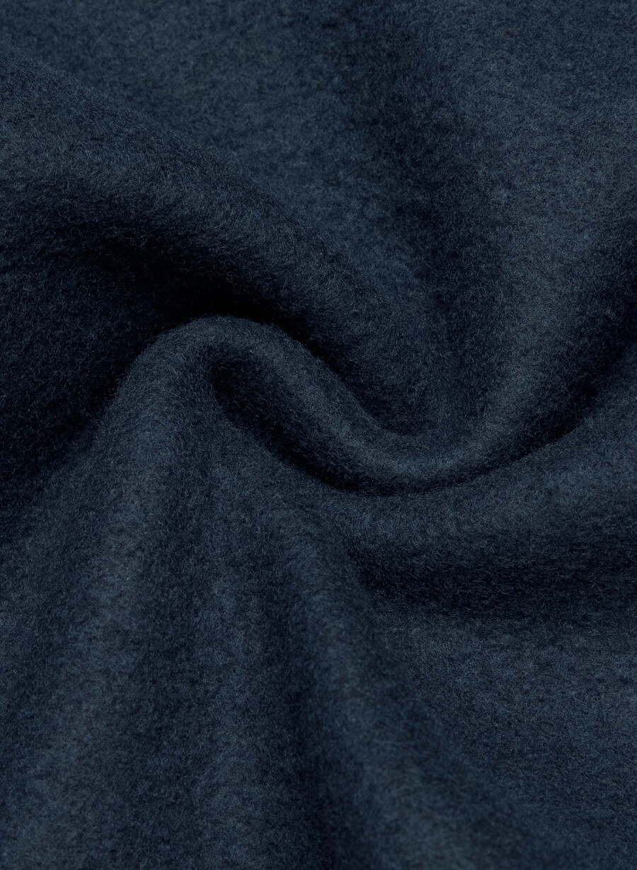 gemütlicher boyfriend-pullover aus sweatfleece mit 12 reißverschluss admiral