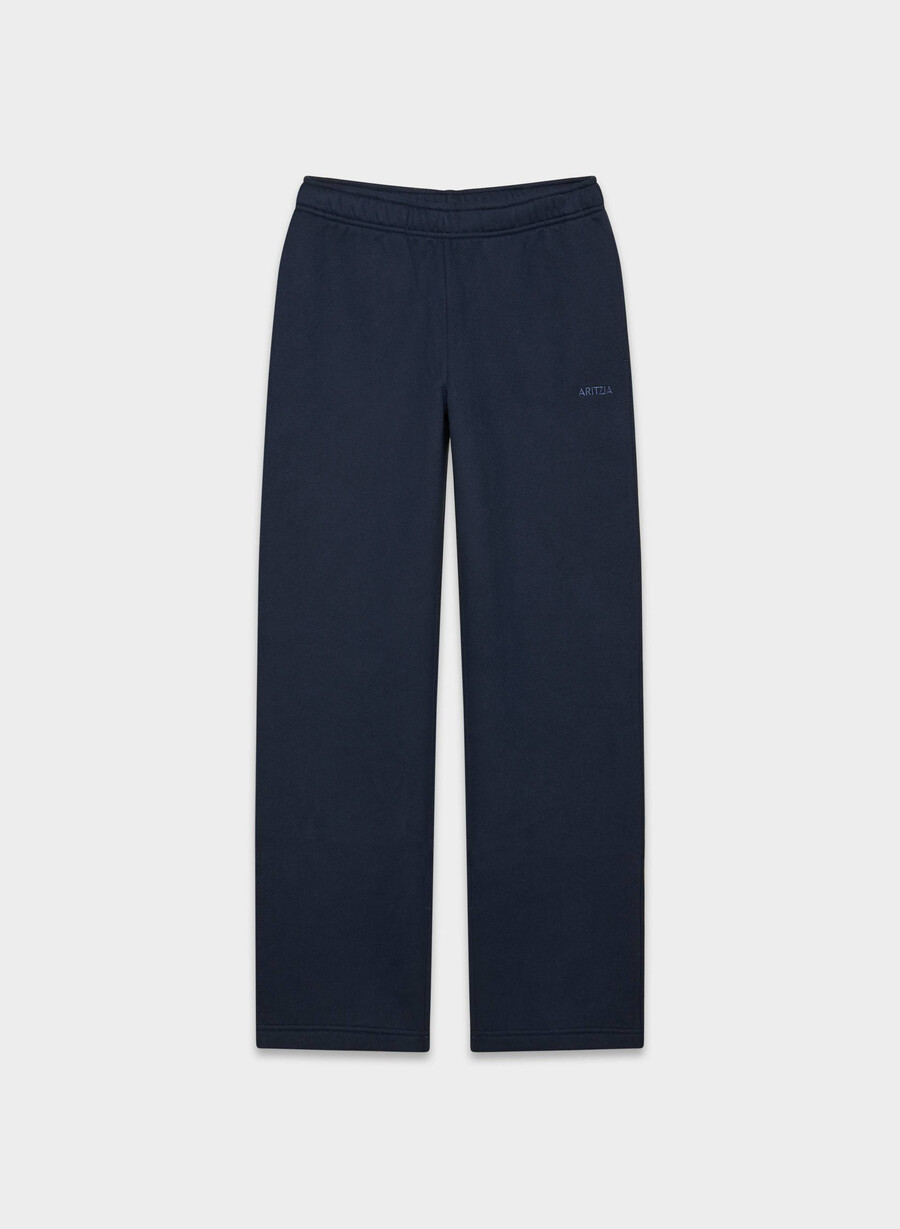 gemütliche mega straight sweatfleece-sweatpant admiral