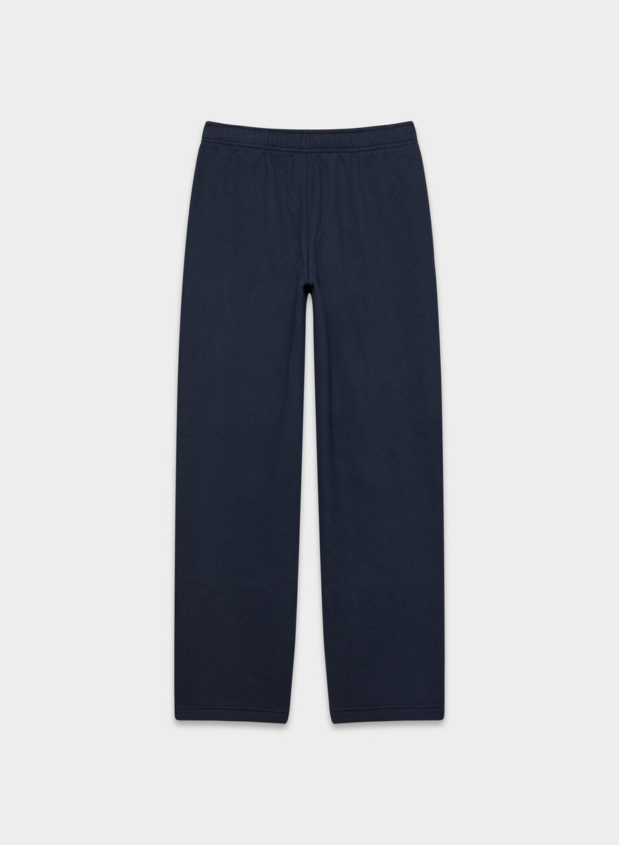 gemütliche mega straight sweatfleece-sweatpant admiral