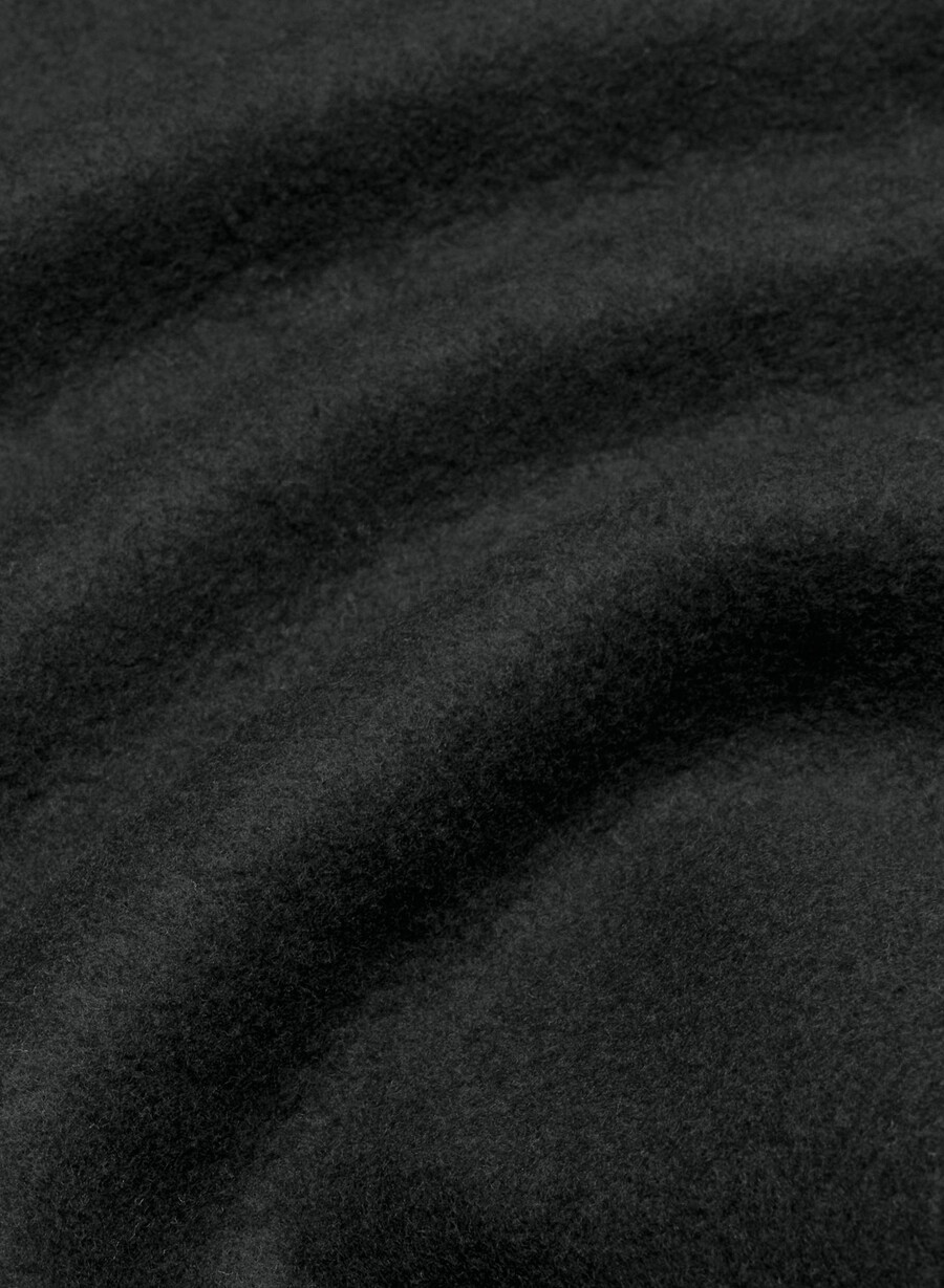 kuschelige sweatfleece mega straight jogginghose schwarz