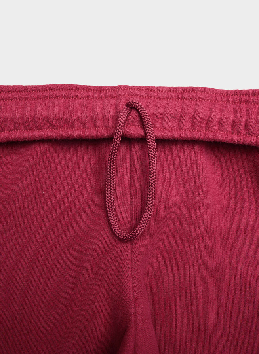 kuschelige sweatfleece mega straight jogginghose juicy rose