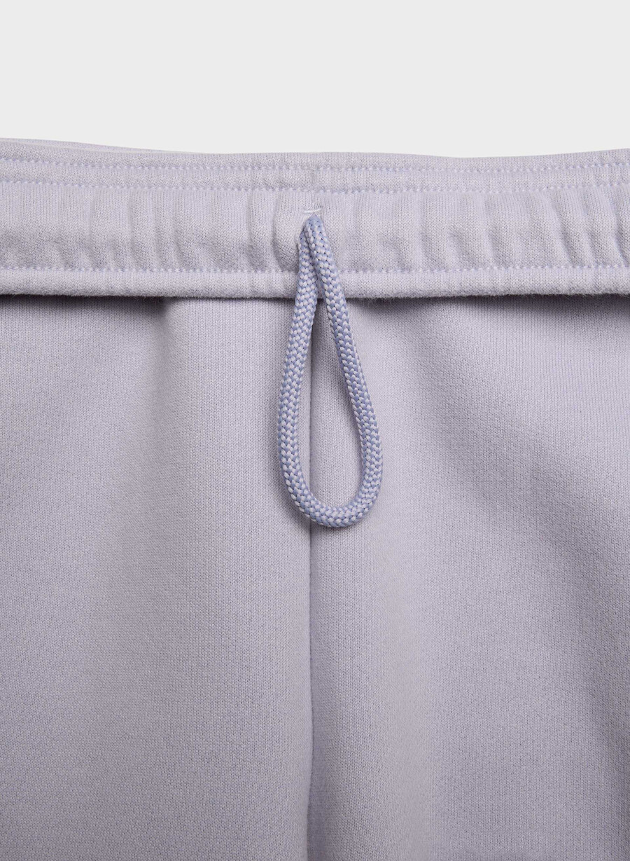 kuschelige mega straight sweatfleece-sweatpants wildblower lilac