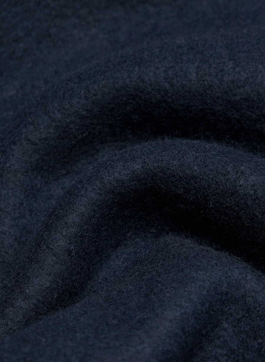 gemütliche boyfriend-sweatpants aus sweatfleece mit weitem schnitt admiral