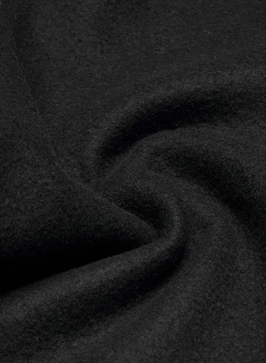 gemütliche boyfriend-sweatpants aus sweatfleece weit geschnitten schwarz