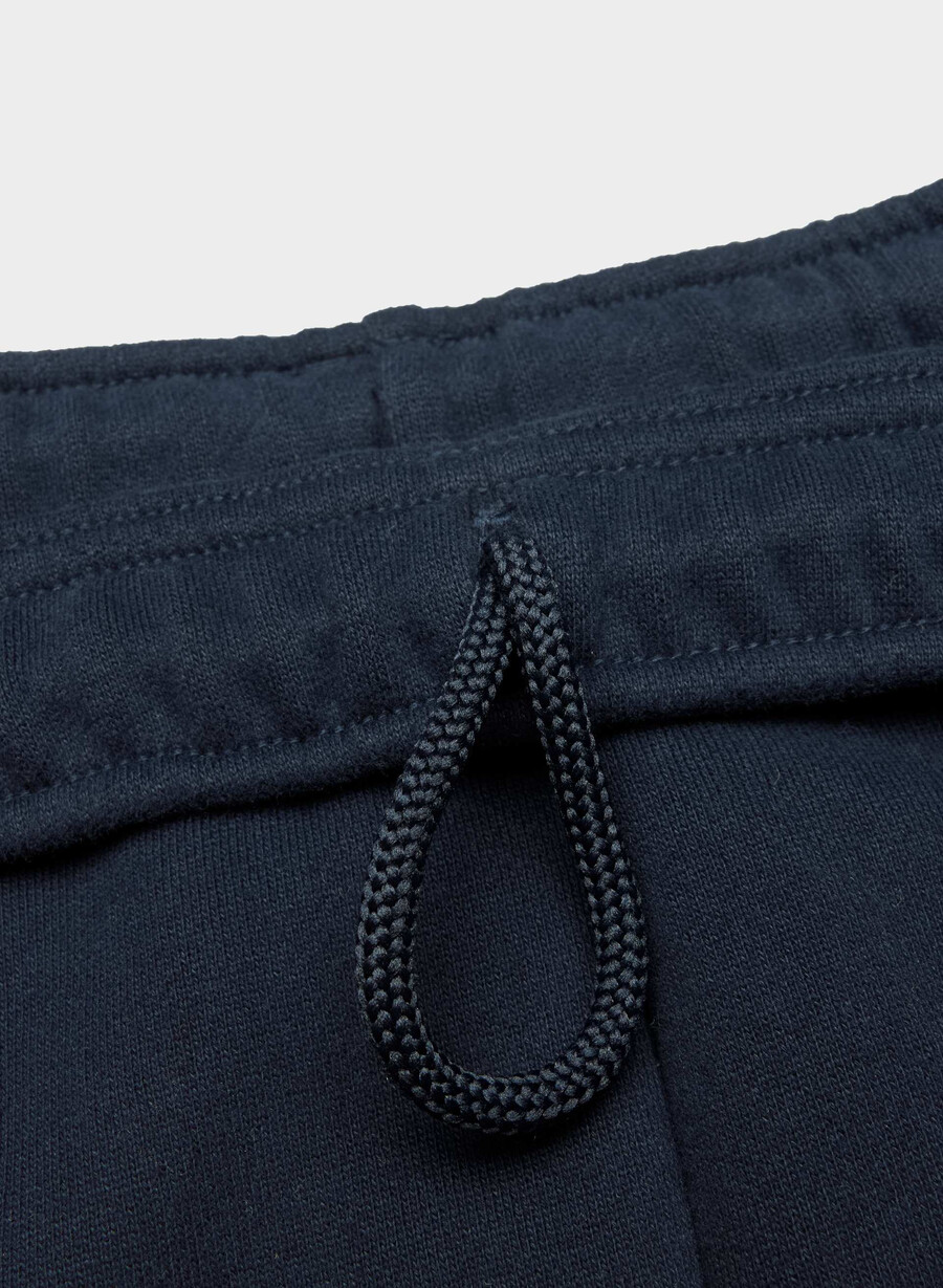 kuschelige sweatfleece mega cargo mid-thigh shorts admiral