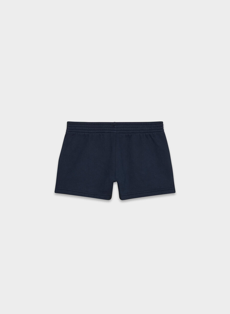 kuschelige sweatfleece-mikroshorts admiral