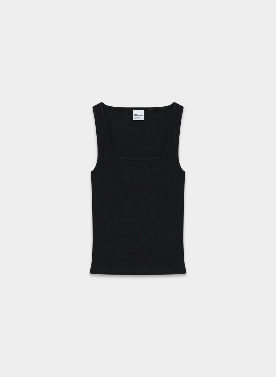 homestretch rib frequency tanktop schwarz