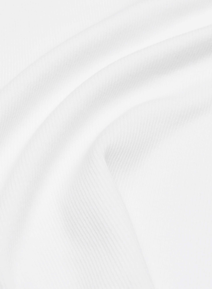 homestretch rippen-frequenz-tanktop weiss