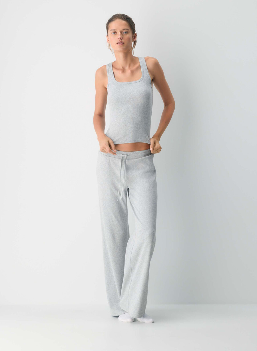 homestretch rippen-frequenztank heather chrome