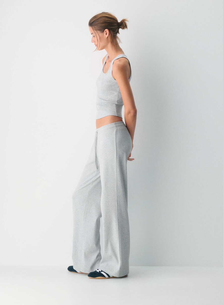 homestretch rippen-frequenztank heather chrome