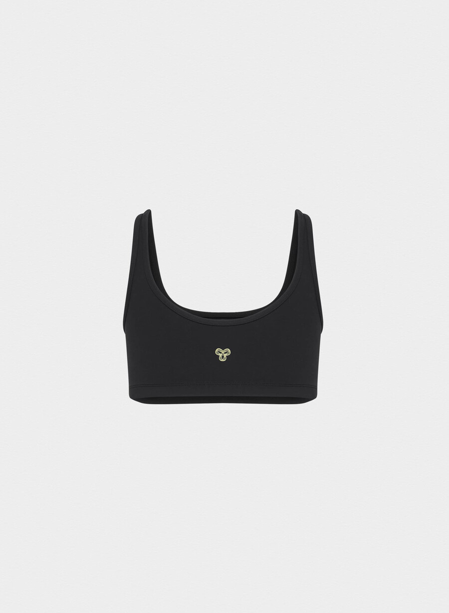 butter mini-bh-top - ab cup schwarz