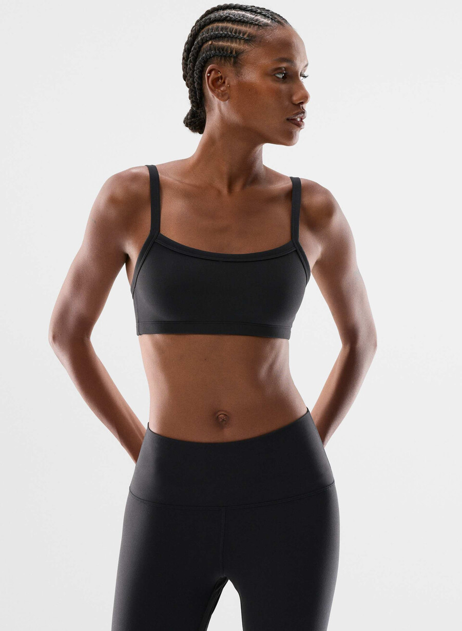 butter tumbler bra top schwarz
