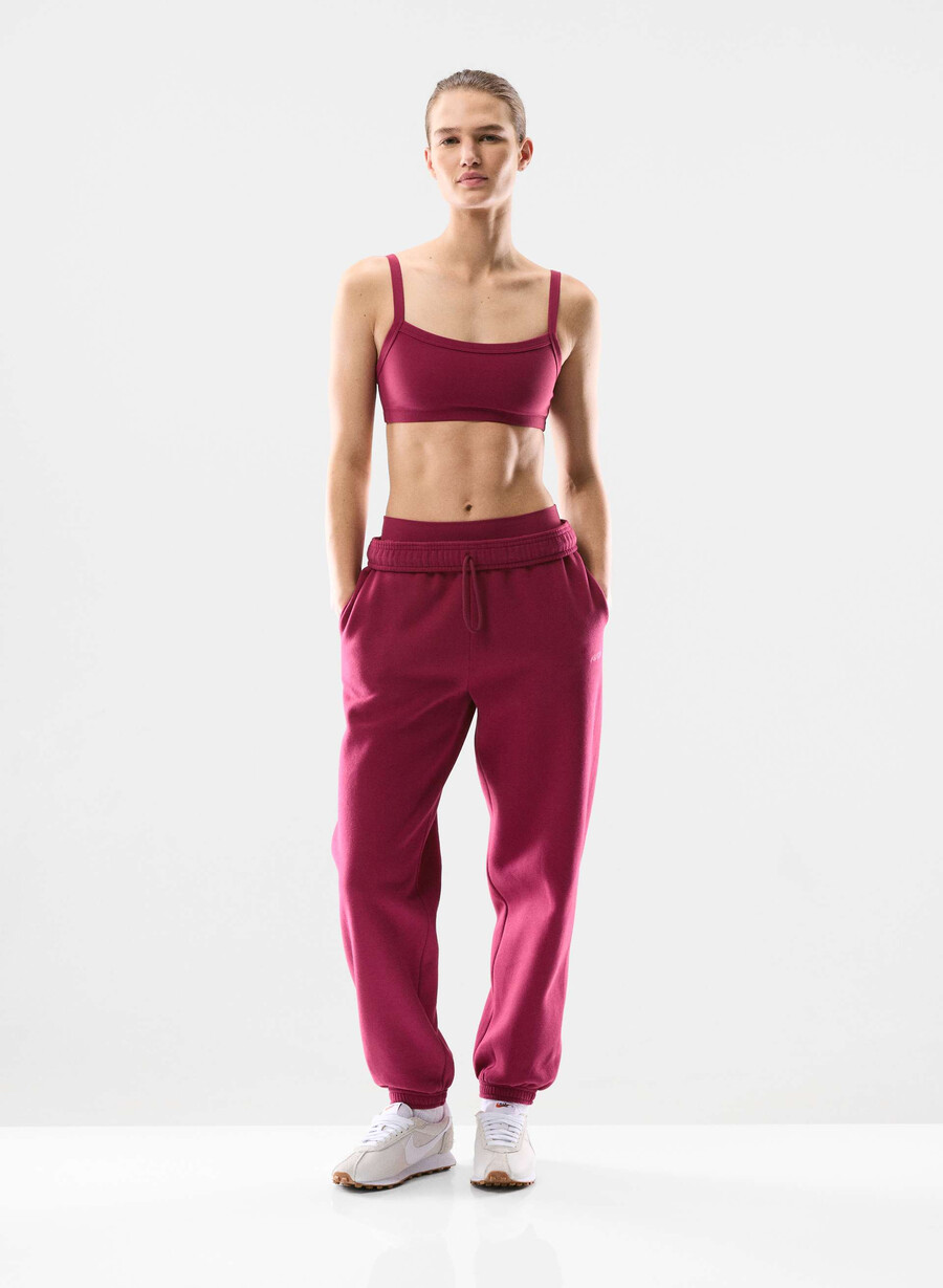 butter tumbler bra top juicy rose