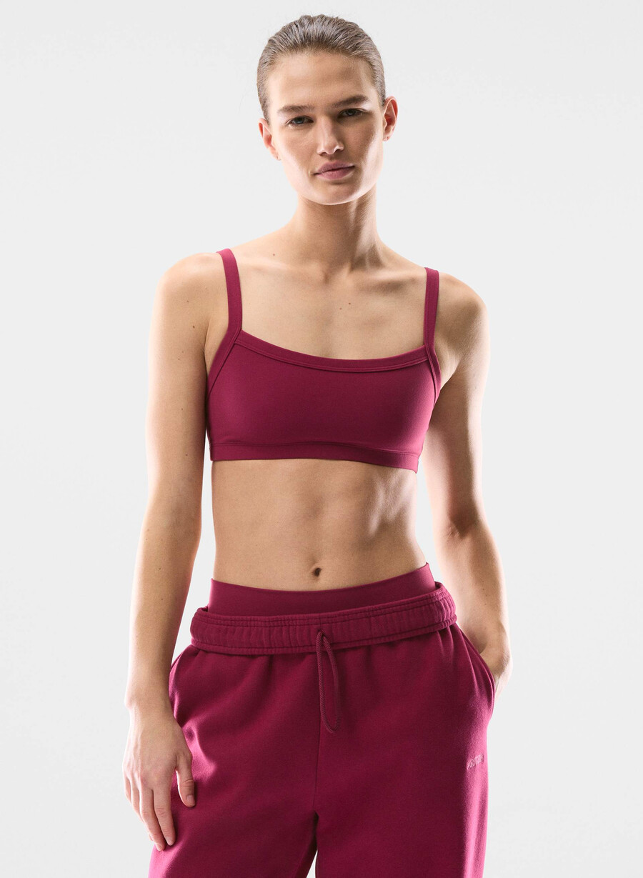 butter tumbler bra top juicy rose
