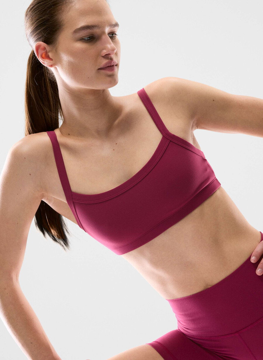 butter tumbler bra top juicy rose
