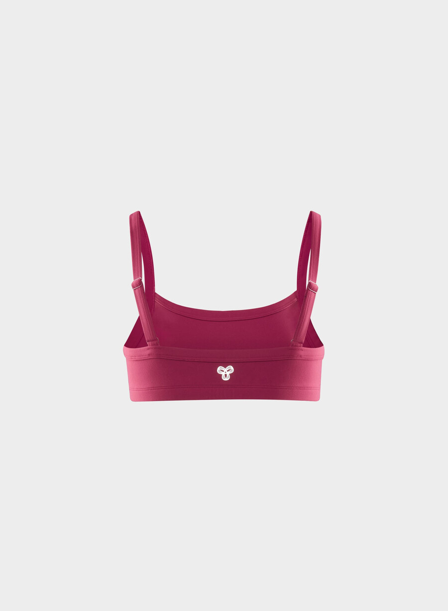 butter tumbler bra top juicy rose