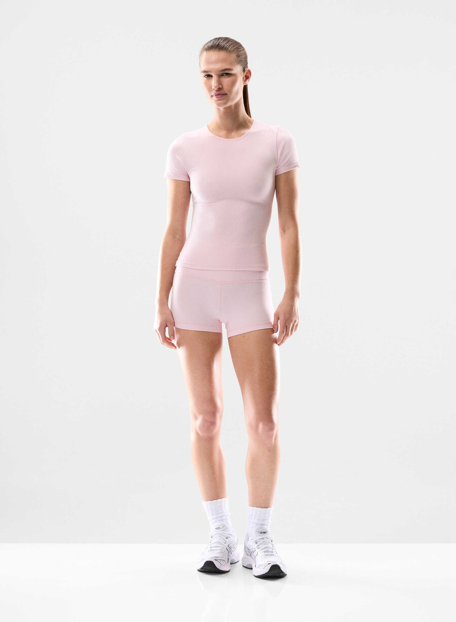 butter freche hi-rise 3 short villa pink