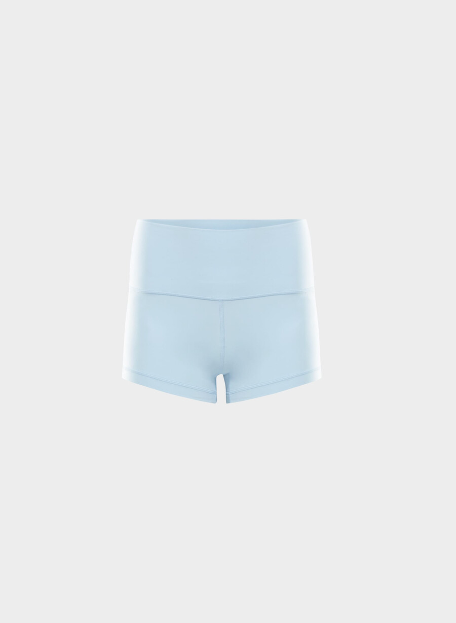 butter cheeky hi-rise 3 short villa blue
