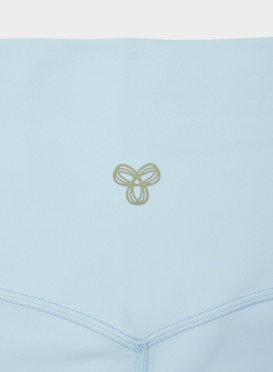 butter cheeky hi-rise 3 short villa blue