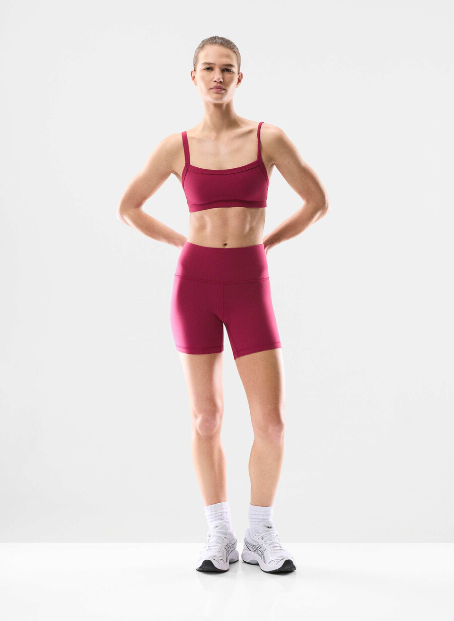 butter cheeky hi-rise 5 short juicy rose