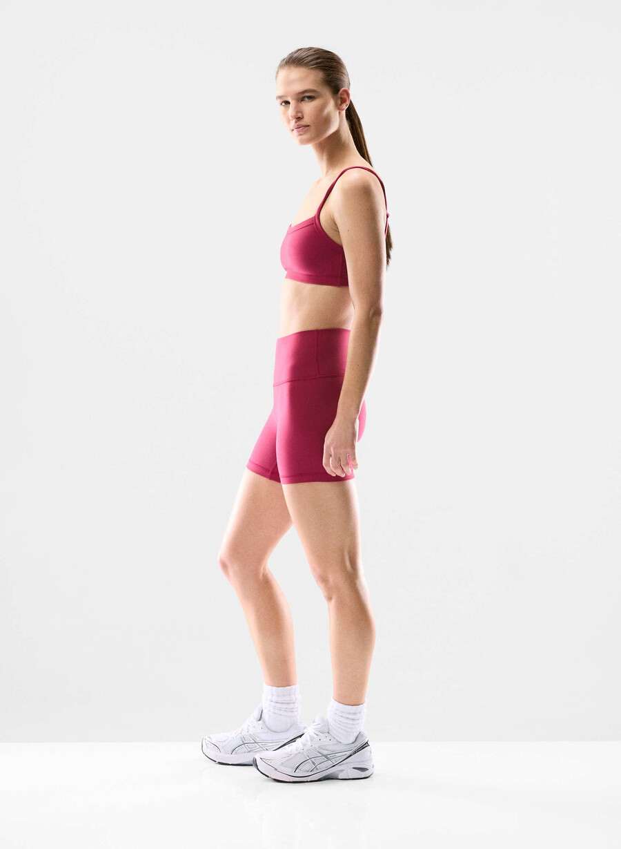 butter cheeky hi-rise 5 short juicy rose