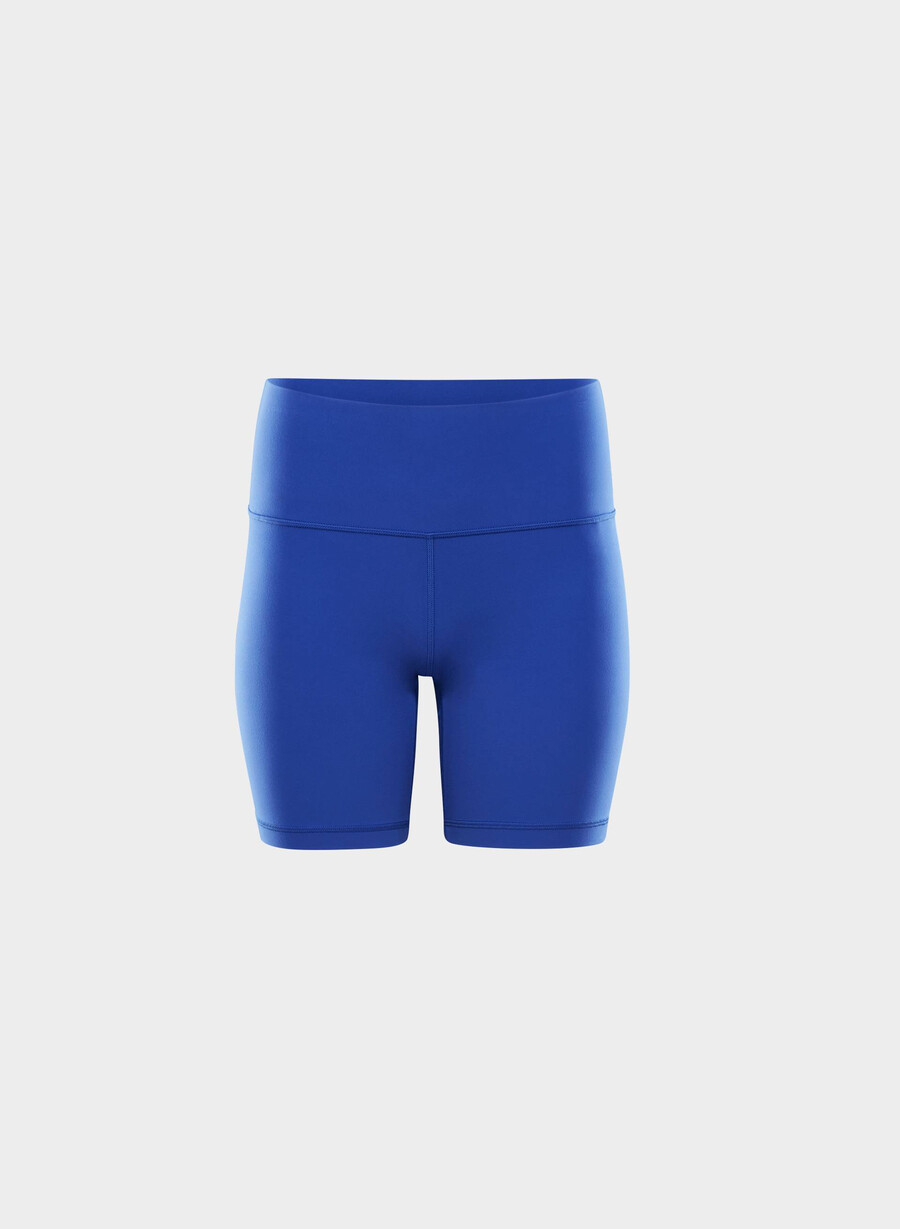 butter cheeky hi-rise 7 short ablaze blue