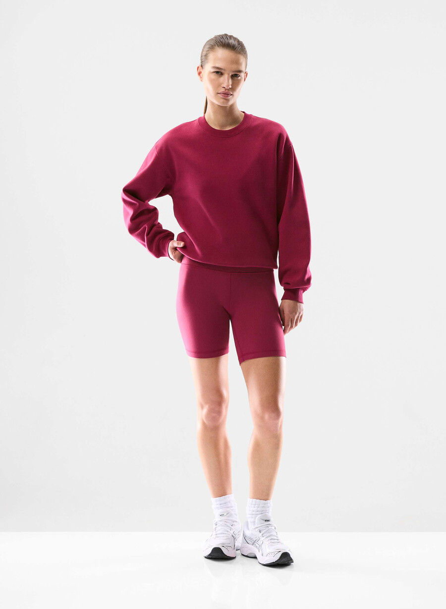 butter cheeky hi-rise 7 short juicy rose