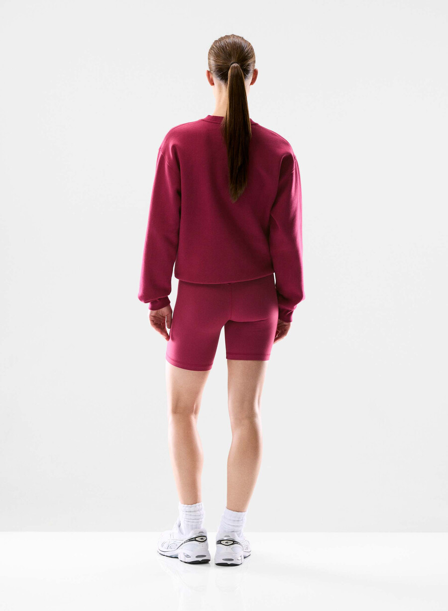 butter cheeky hi-rise 7 short juicy rose