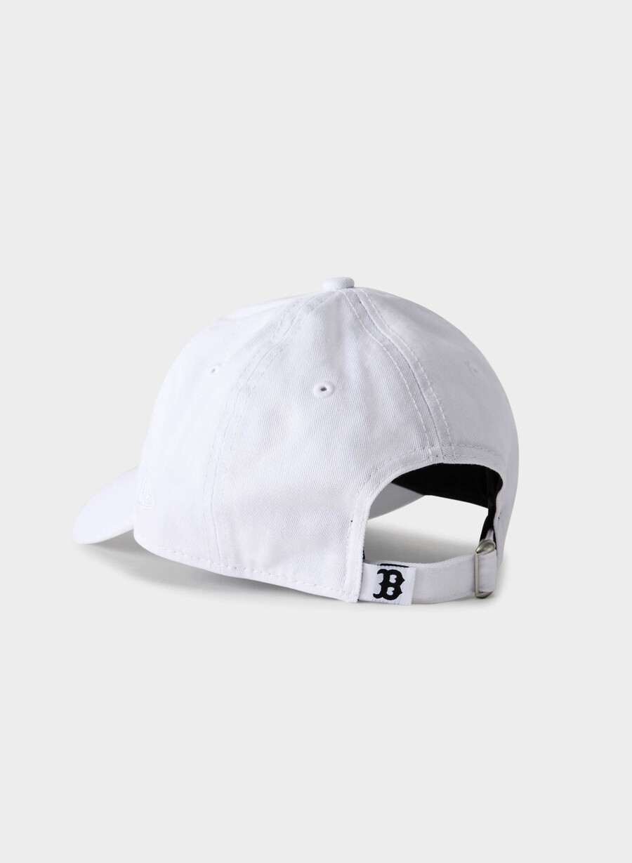 new era boston red sox 9twenty kappe gewaschenes weißschwarz