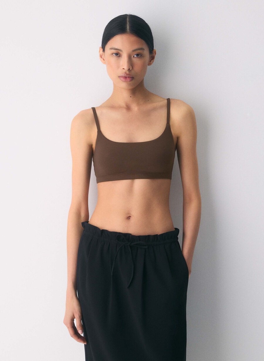 original contour sweettalk bralette rich mocha brown