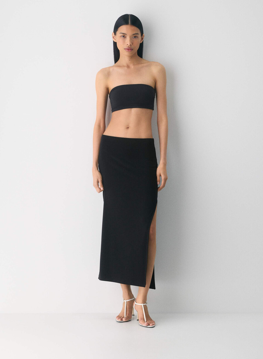 original contour sublime bandeau top schwarz