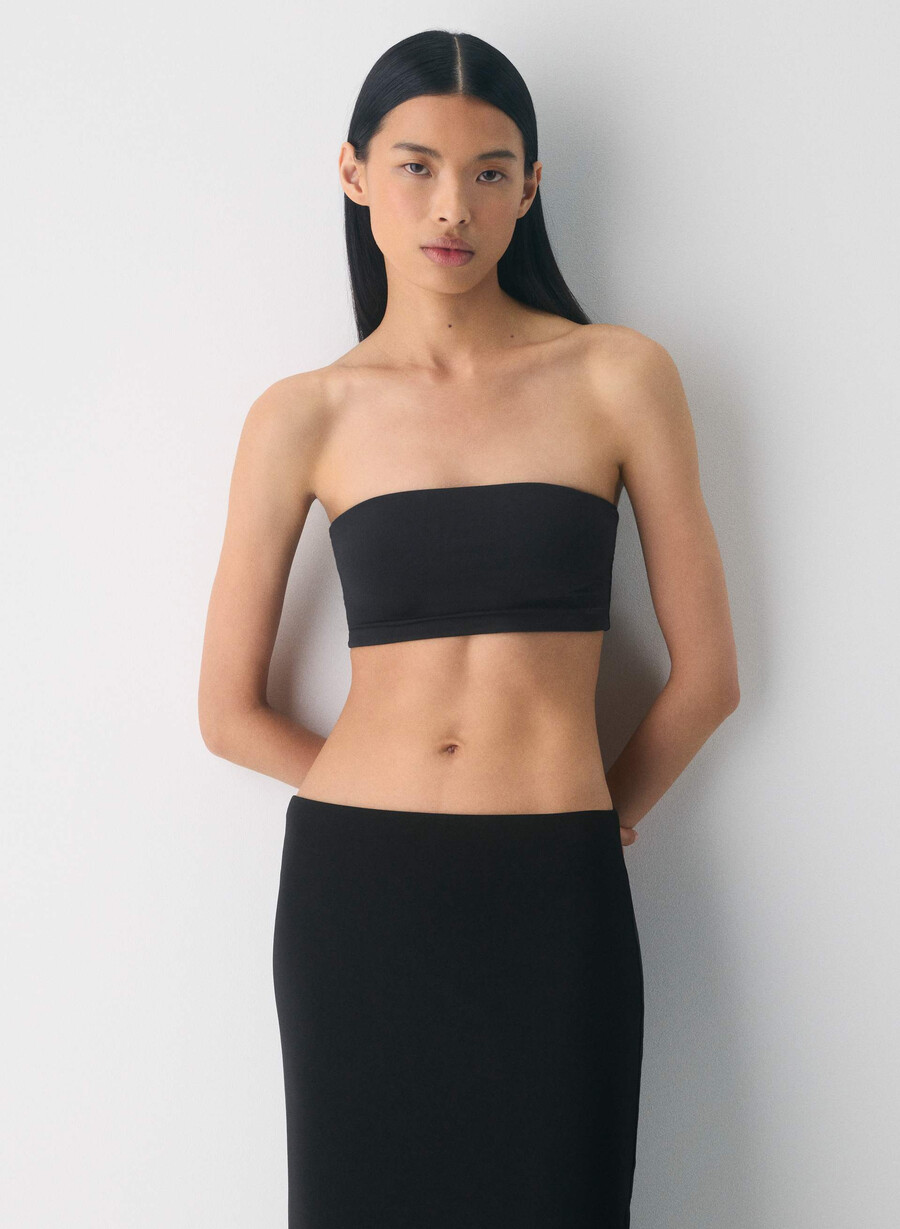 original contour sublime bandeau top schwarz